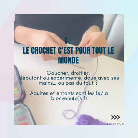 Le crochet pour adultes et enfants