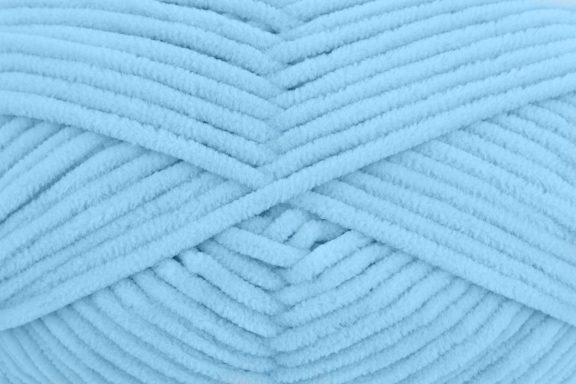 Fil chenille Funny uni de la marque Gründl couleur Layette