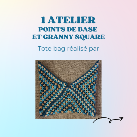 Tote bag au crochet débutant